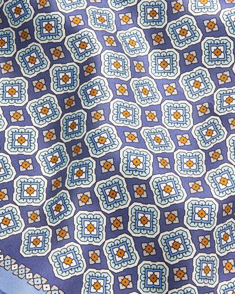 The Men's Store at Bloomingdale's Medallion Silk Pocket Square - Exclusive 3