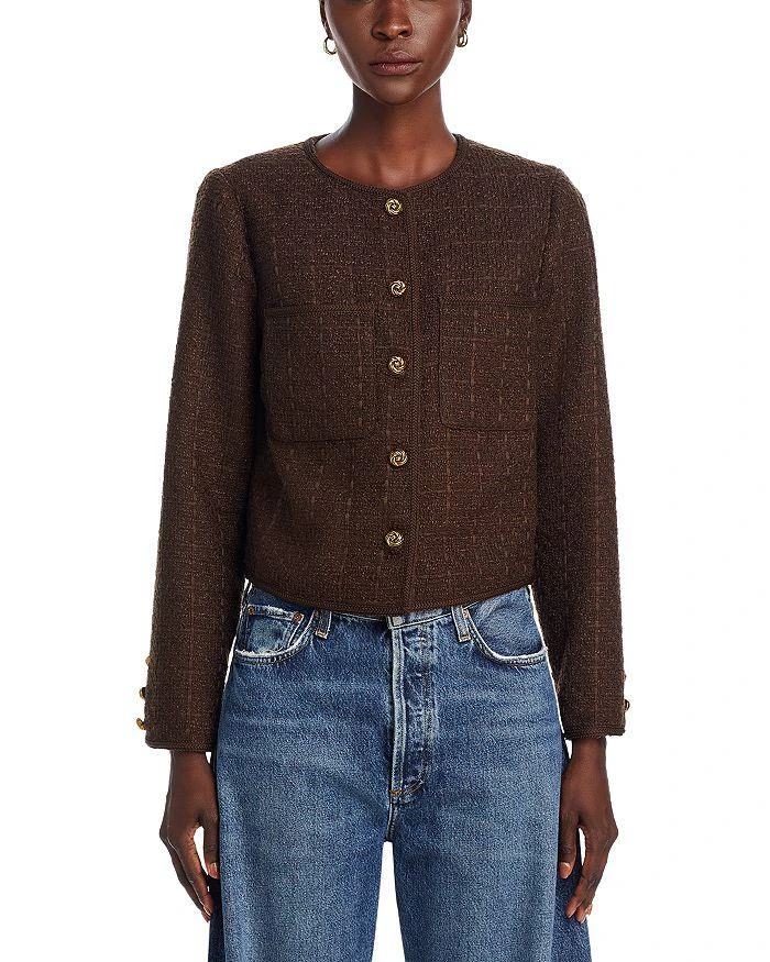 AQUA Tweed Jacket - Exclusive 7