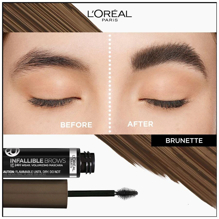 L'Oreal Paris Infallible Brows Volumizing Up To 24H Wear Mascara Long Lasting Formula 2