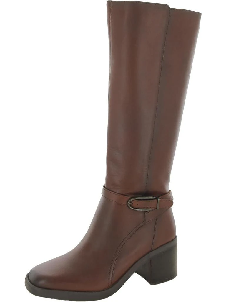 Naturalizer Elliot Womens Leather Square Toe Knee-High Boots 4