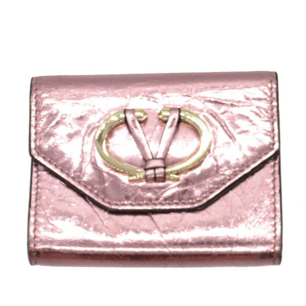 Valentino Leather Card Case (Pre-Owned) 2