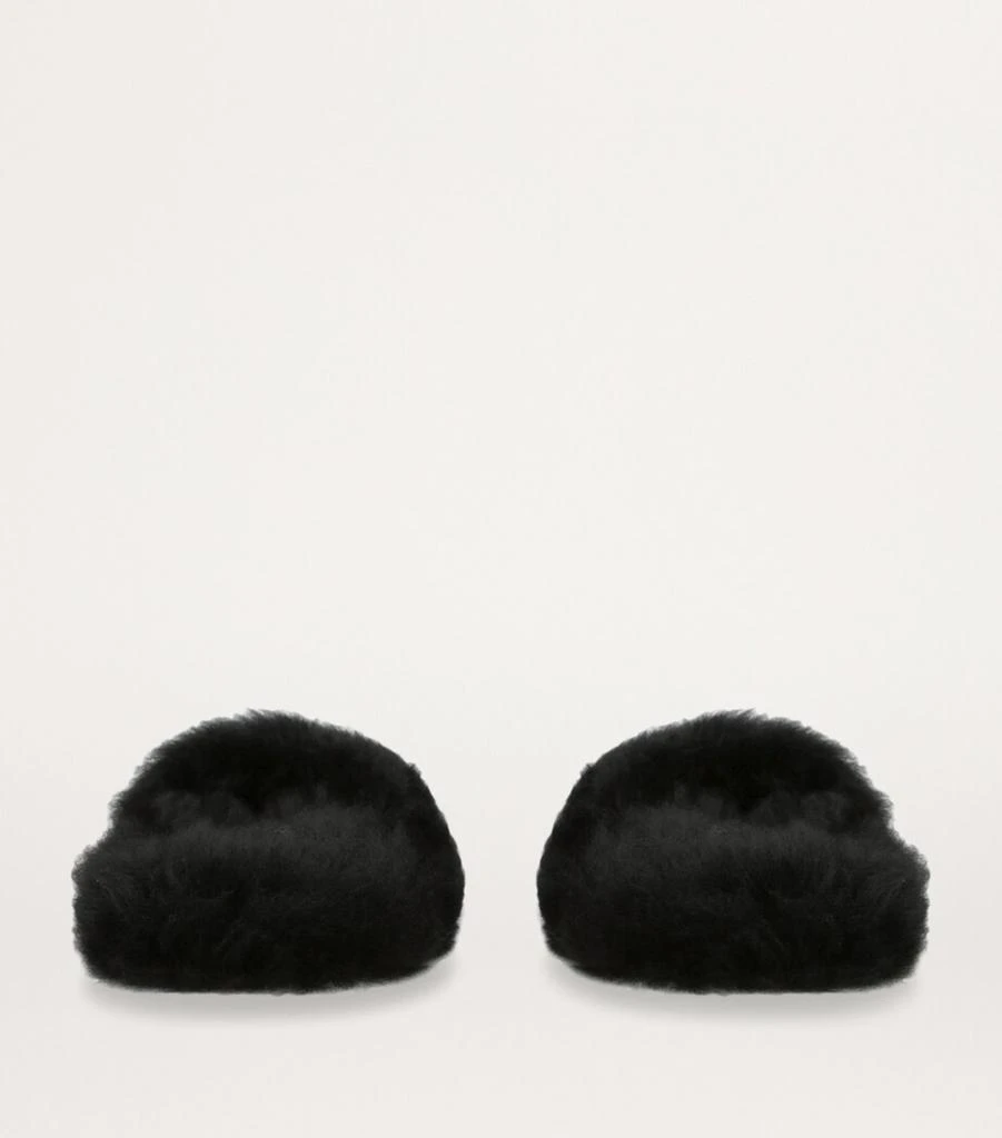 Yves Salomon Lambskin Slippers 2
