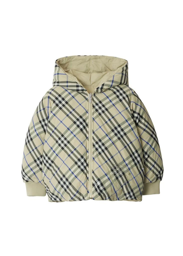 Burberry Reversible check nylon puffer jacket Coats BeyondStyle
