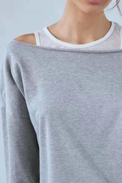 Out From Under Out From Under Finley Oversized Off-The-Shoulder Pullover Sweatshirt 2