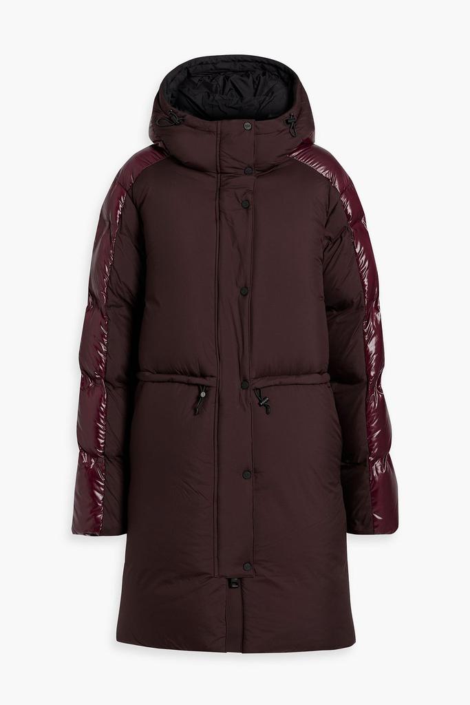 Aztech Mountain Badrutts quilted shell hooded down coat