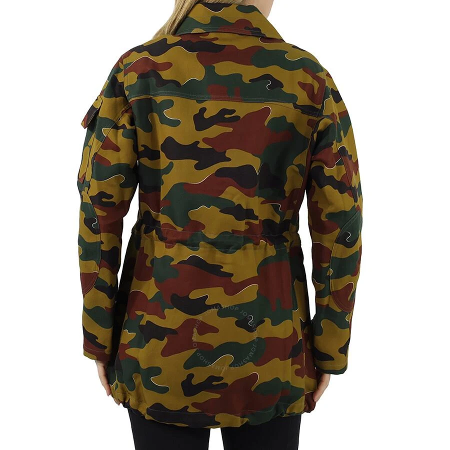 Burberry Ladies Boyfriend Fit Camouflage Print Jacket 3
