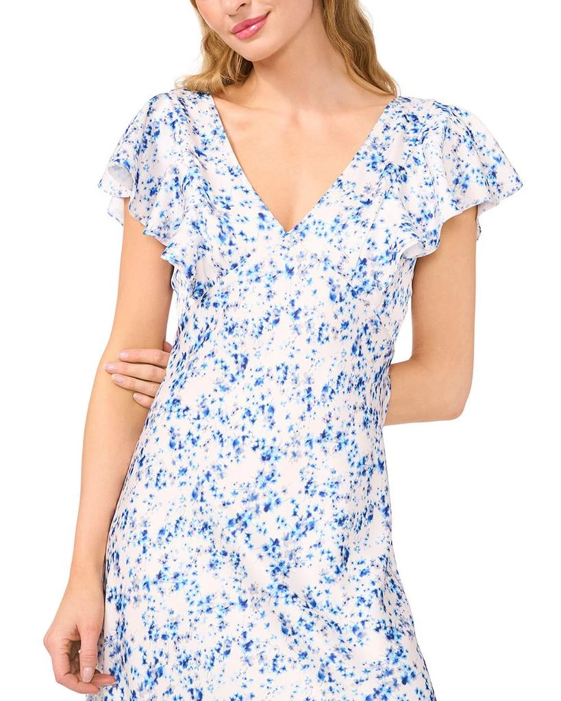 CeCe Short Sleeve V Neck Slip Dress 3