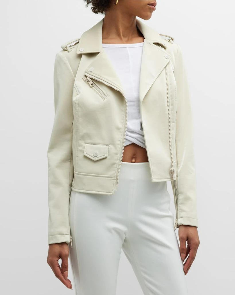 Blanc Noir City Classic Moto Jacket 4