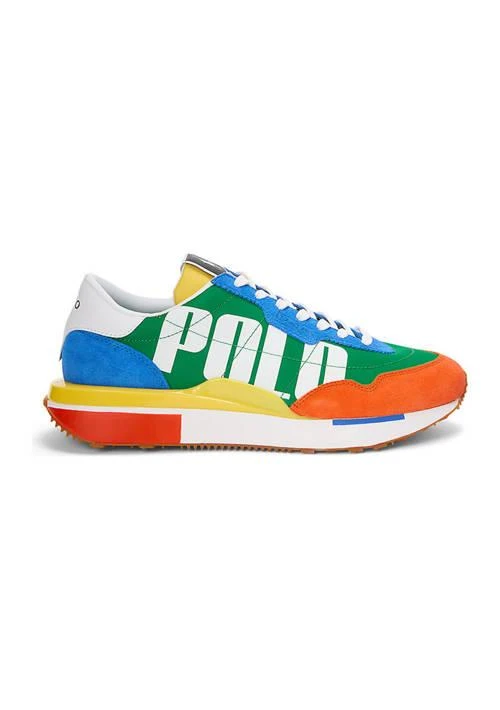 Ralph Lauren Train 89 Logo Color-Blocked Sneakers 2