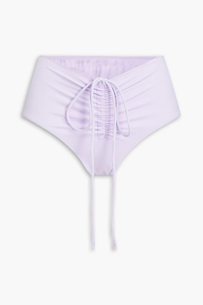 Christopher Esber Odessa ruched high-rise bikini briefs