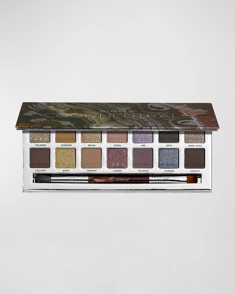 Sigma Beauty Cool Neutrals Eyeshadow Palette 6