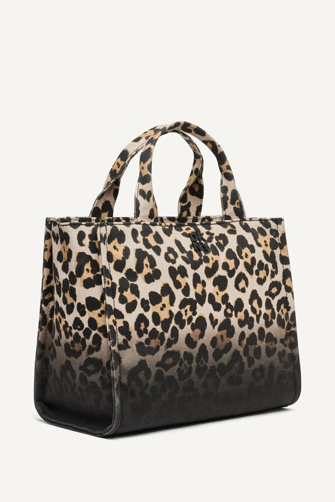 DKNY HADLEE LEOPARD PRINT MEDIUM TOTE