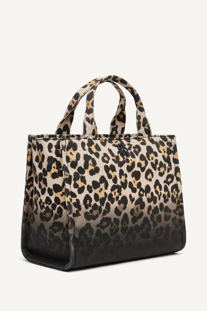 DKNY HADLEE LEOPARD PRINT MEDIUM TOTE 2