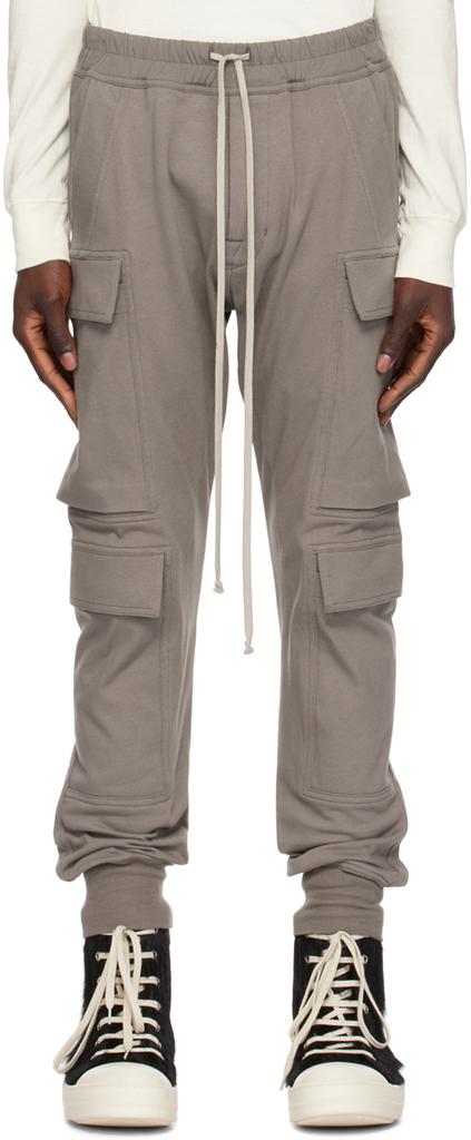 17SS Rick Owens mastdon cargo pant 【46】 Gray Mastodon Mega Cargo Pants – On Sale Now with Up to 70