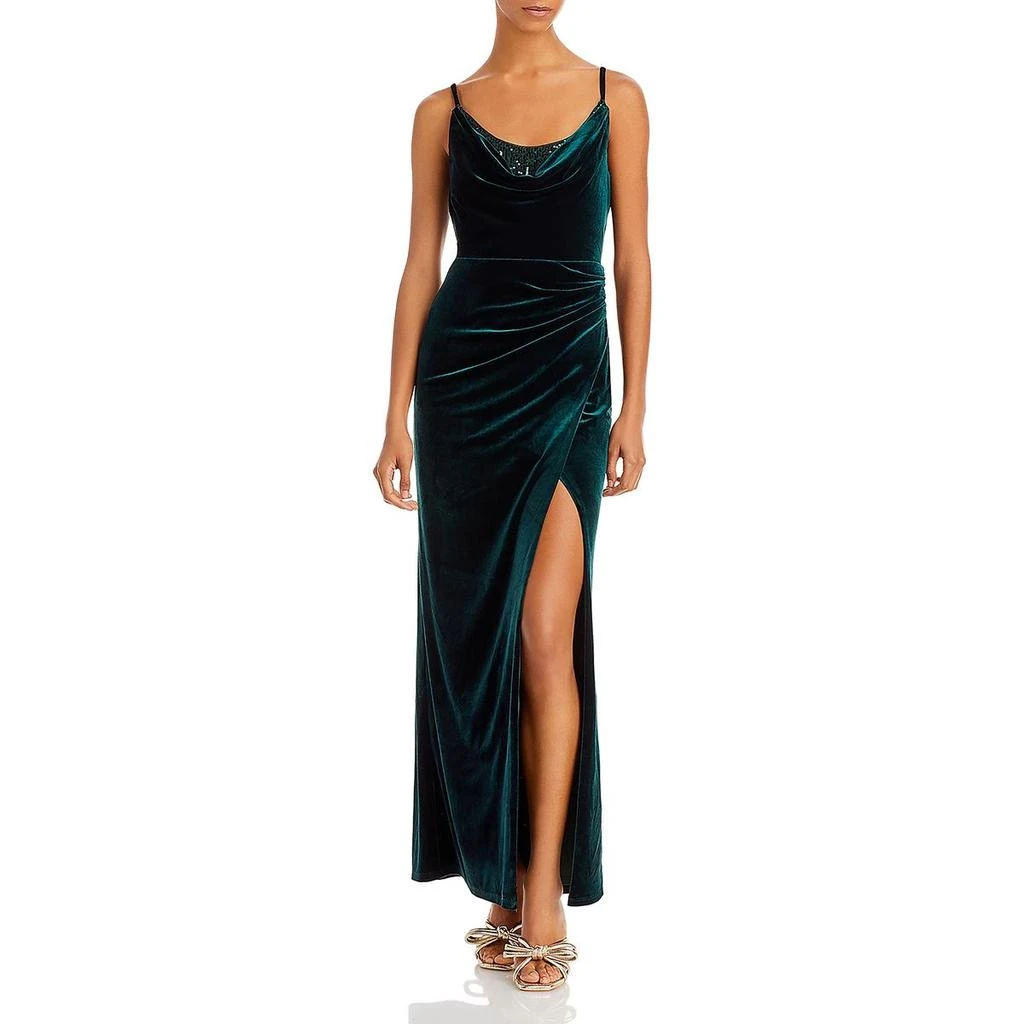 dress long sleeve prom Sexy 2020 Mermaid Yellow Evening Dresses with Black Lace Appliques Formal Dress for African Women