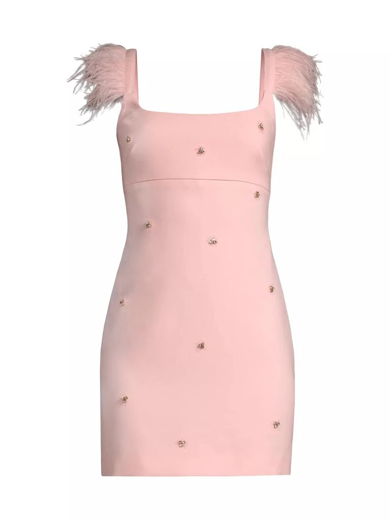 Likely Cameron Feather & Crystal Minidress 1