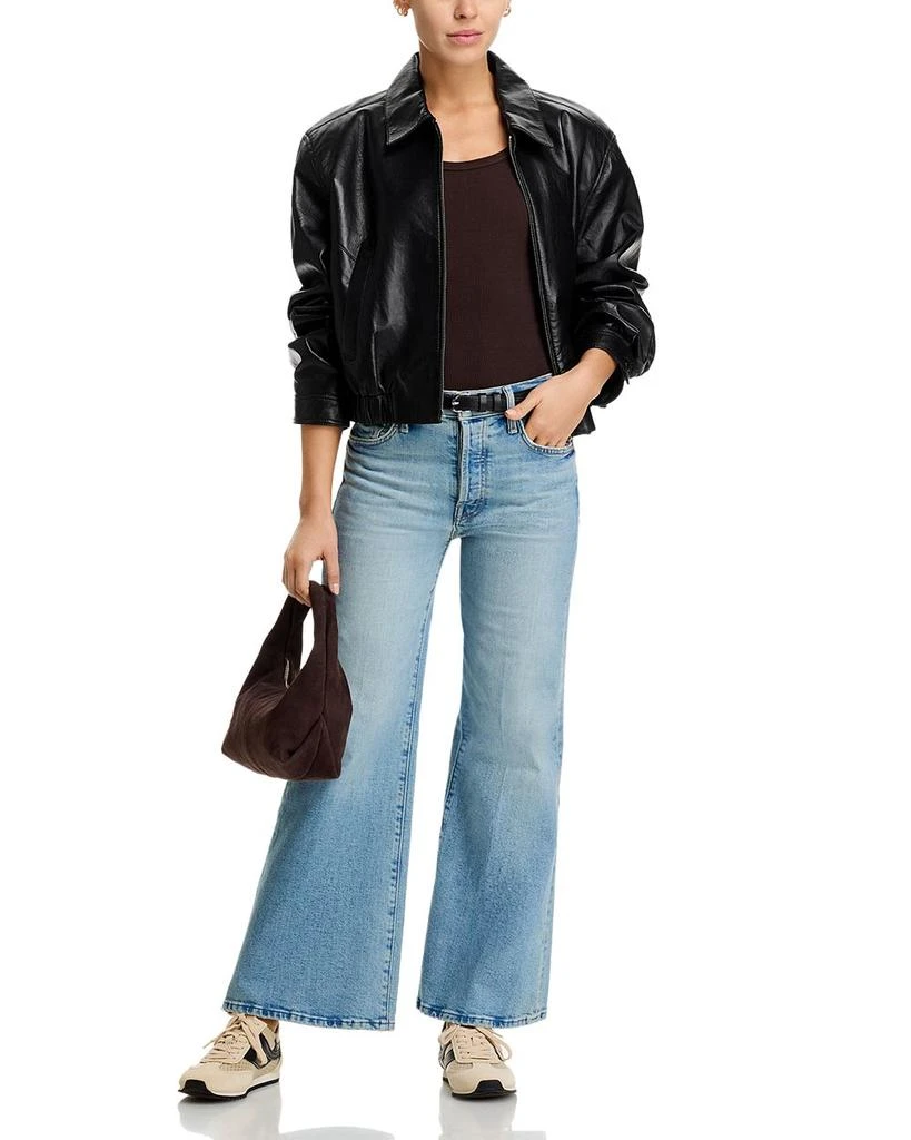 MOTHER Lil Tomcat Roller High Rise Jeans in I Confess 2