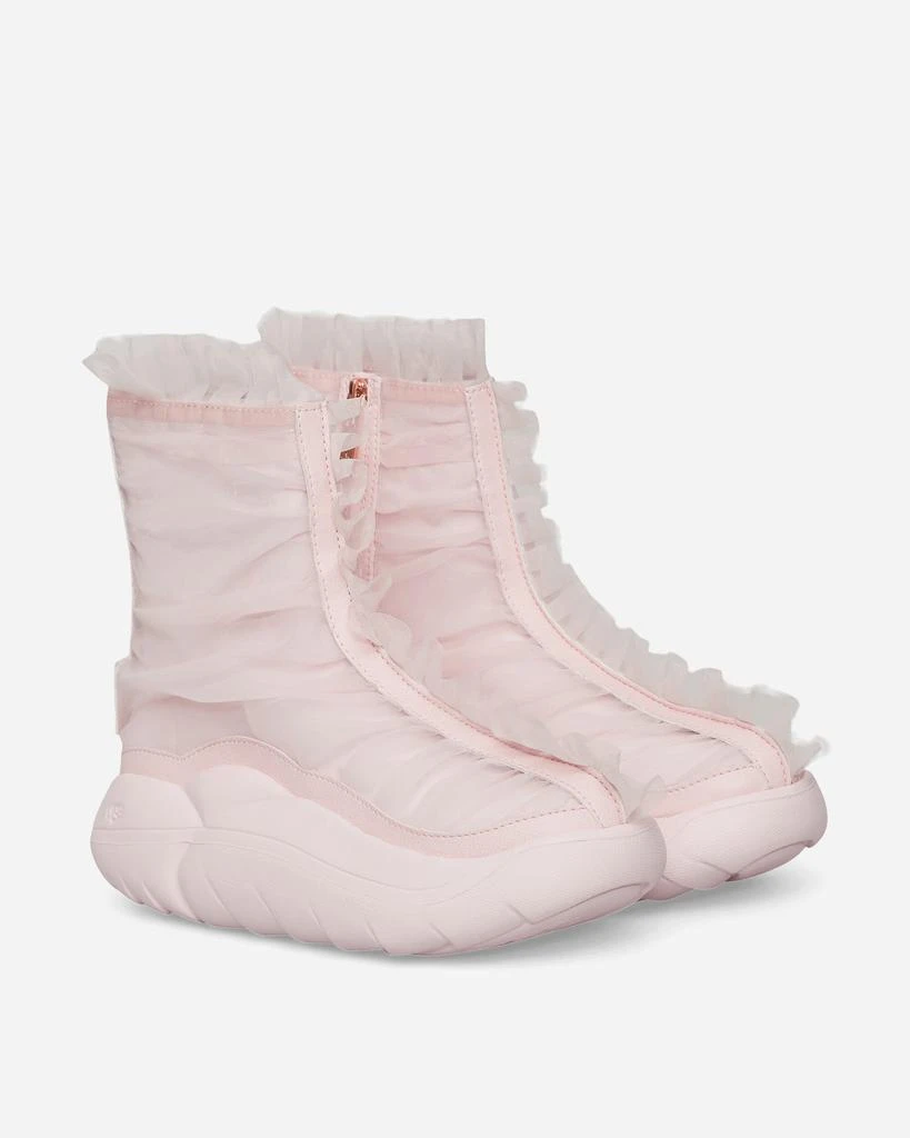 UGG Collina Strada Short Ruffle Boots Seashell Pink 3