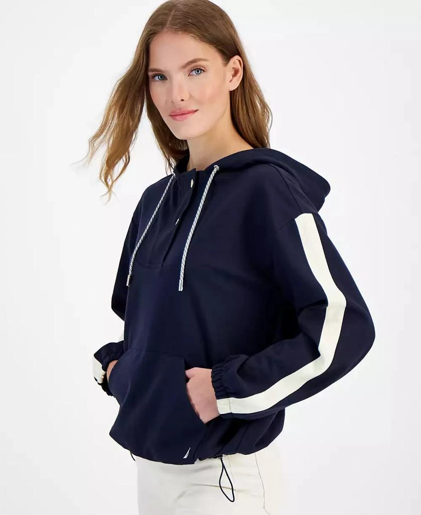Nautica Jeans Women's Long Sleeve Hooded Sweatshirt 3