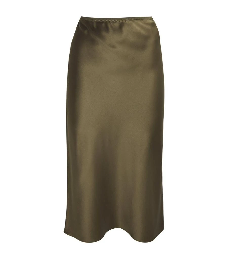 Joseph Silk-Satin Isaak Skirt 1