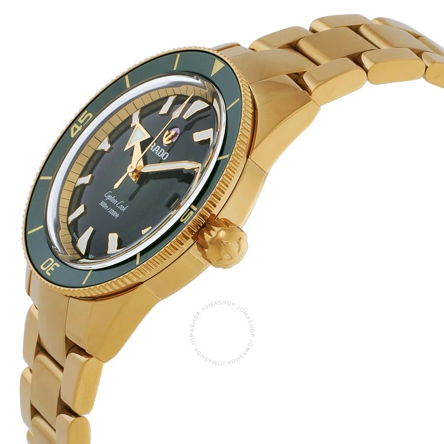 Rado Captain Cook Automatic Green Dial Men's Watch R32136323 2