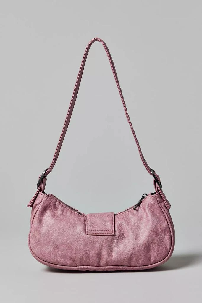 Silence + Noise Silence + Noise Riveted Strap Faux Leather Moto Bag 4