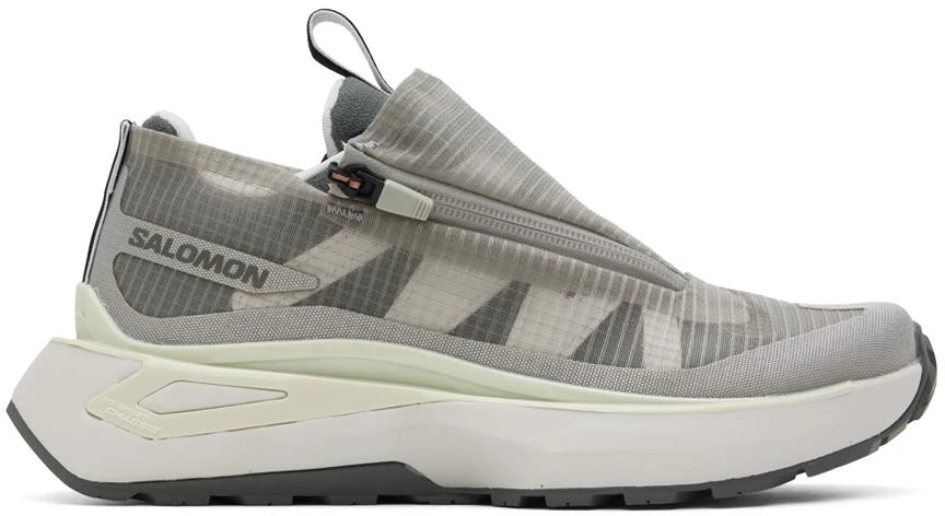Salomon Gray Odyssey Elmt Advanced Clear Sneakers 1