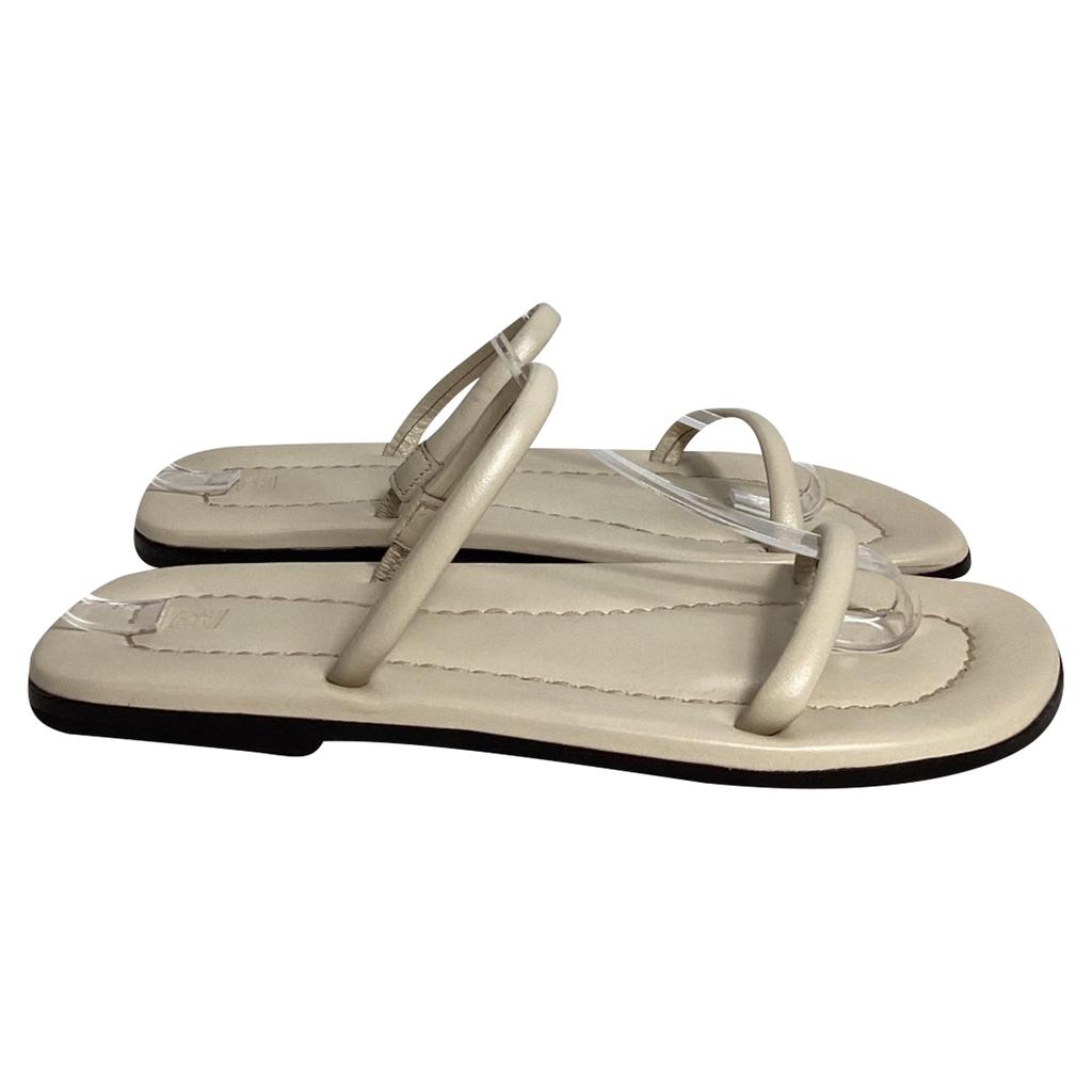 Totême Croco Tie Single-toe Strap Sandals - Sandals