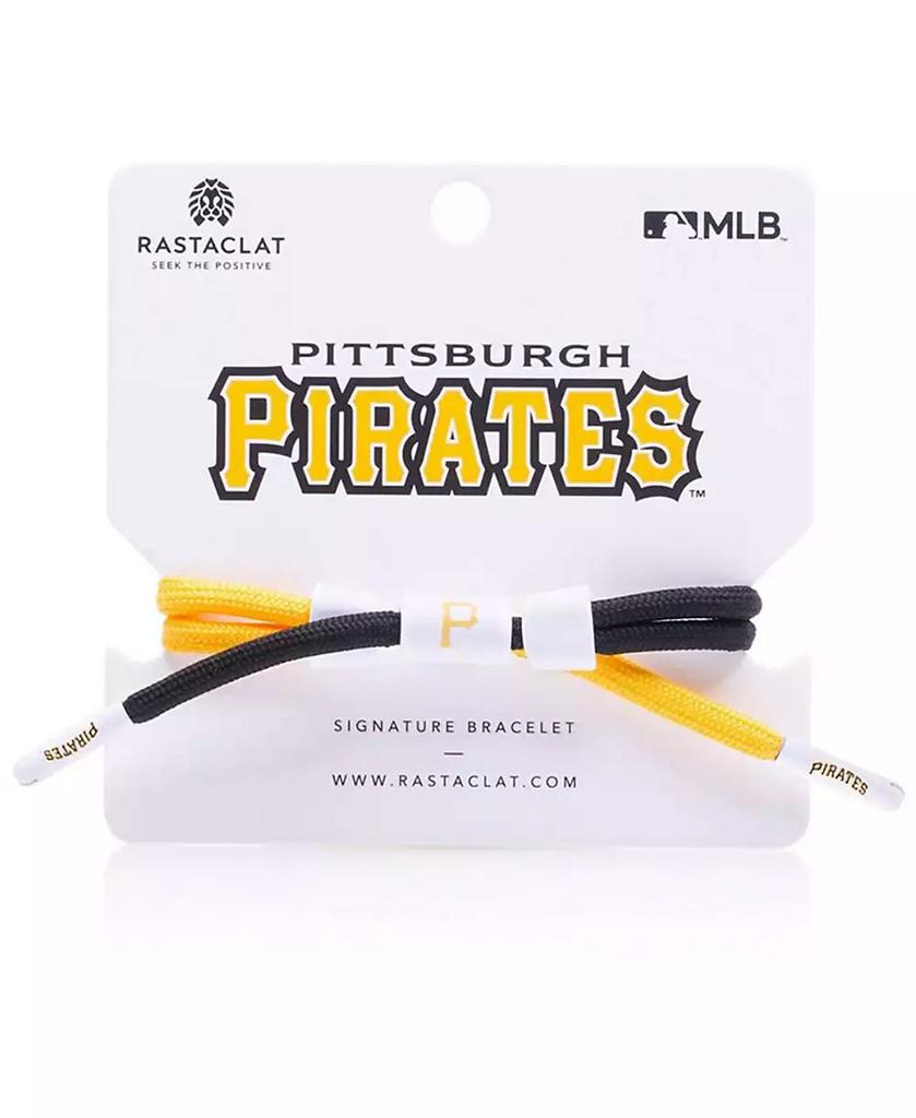 Rastaclat Men's Pittsburgh Pirates Signature Outfield Bracelet