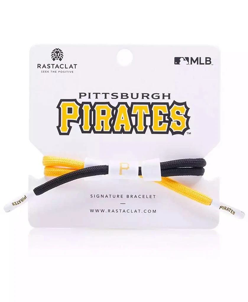 Rastaclat Men's Pittsburgh Pirates Signature Outfield Bracelet 1