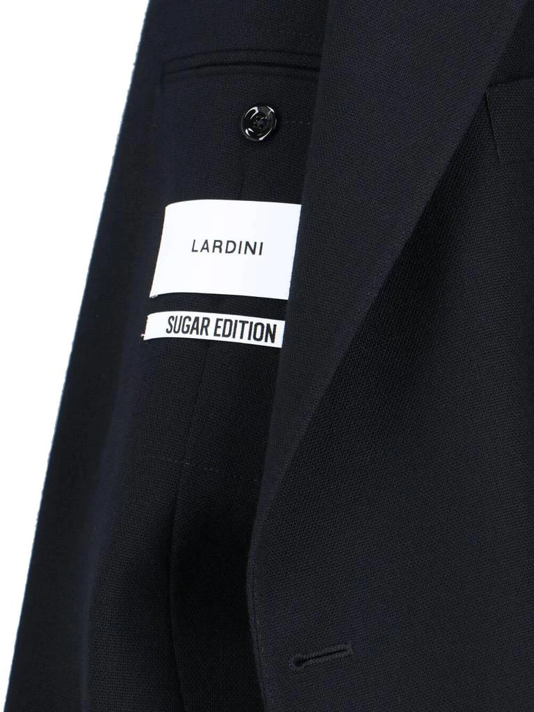LARDINI Double-breasted Blazer Black 5