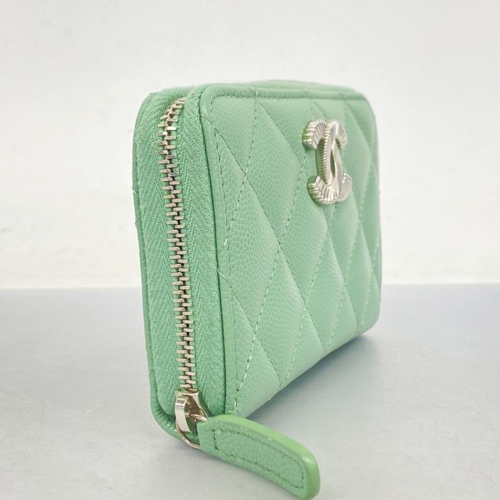 Chanel Grained Calfskin Coin Purse/Coin Case (Pre-Owned)