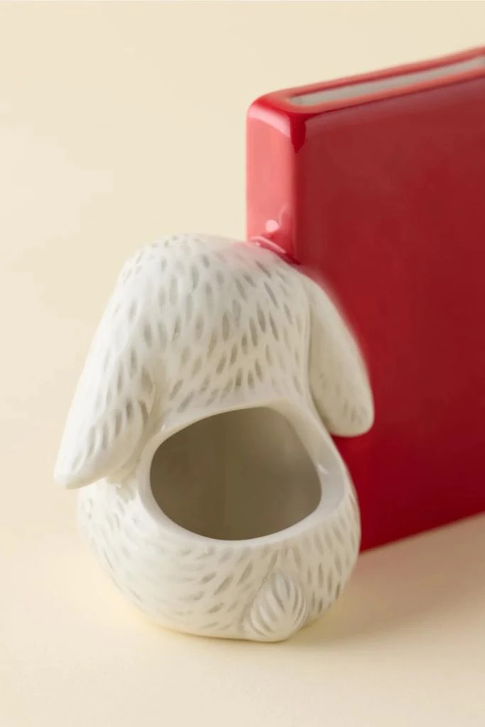 Urban Outfitters Strawberry Bunny INSTAX MINI Ceramic Picture Frame Vase 3