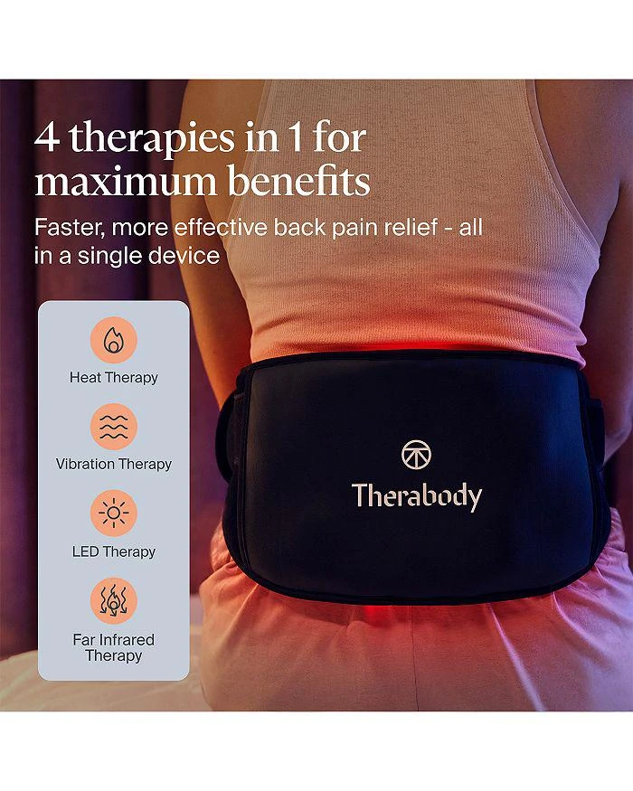 Therabody ThermBack Heat, Vibration & LED Wrap for Back Pain 3