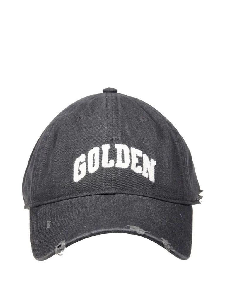 Golden ◆DEMOS STAR BASEBALL CAP Golden Goose Star/ Baseball Hat Demos/ Front Patch Star