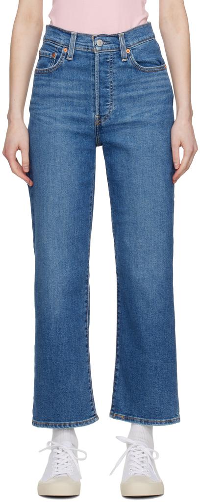Levi's Blue Ribcage Jeans