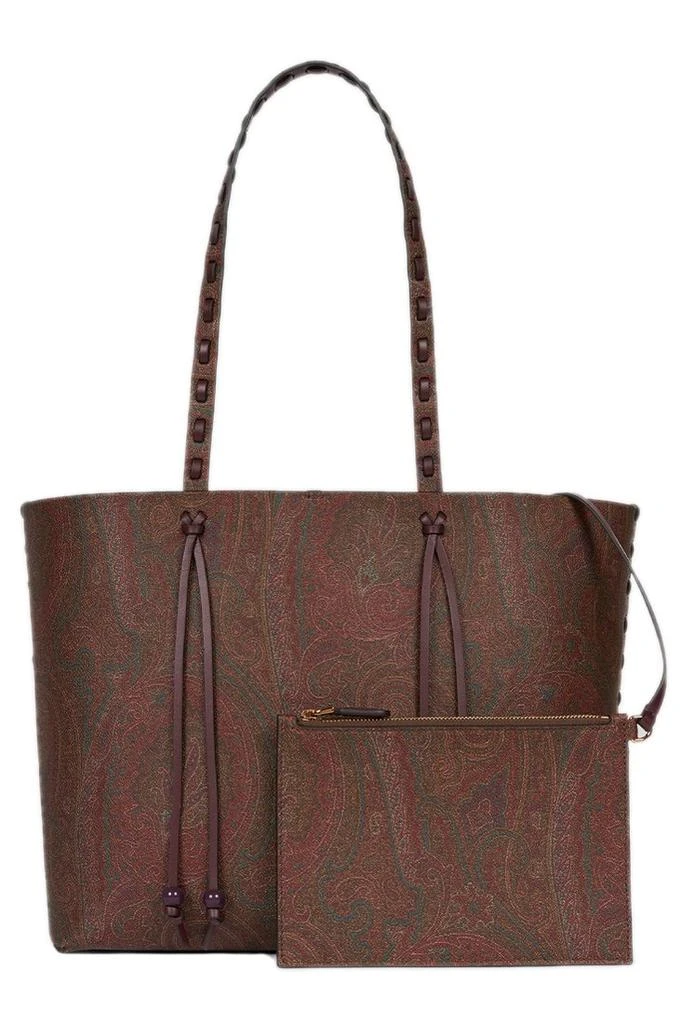 ETRO Etro Paisley Jacquard Large Shopping Bag 2