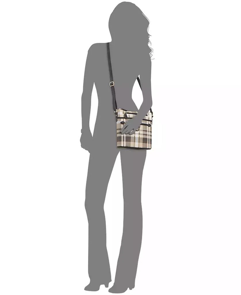 Giani Bernini Plaid North South Crossbody, Created for Macy's 5