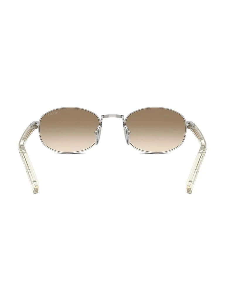 Prada 49MM Oval Sunglasses 4