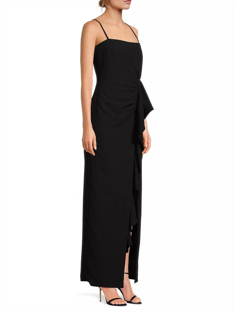 Black Halo Eve Del Mar Ruffled Gown 4