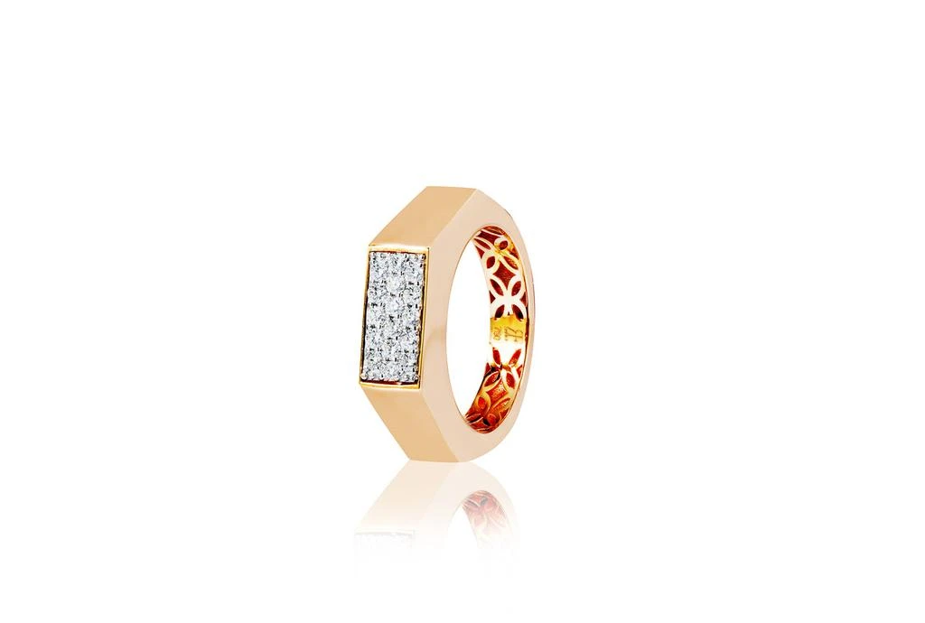 Mozafarian Gold and diamond ring 1