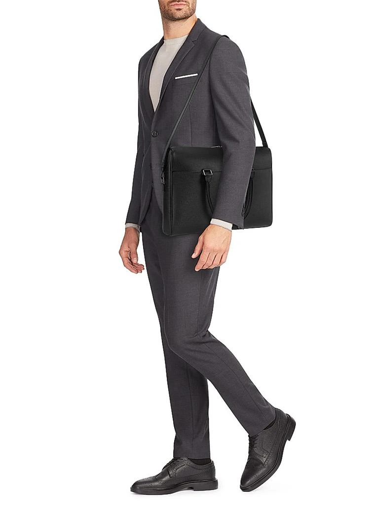 Yves Saint Laurent Leather Briefcase 2