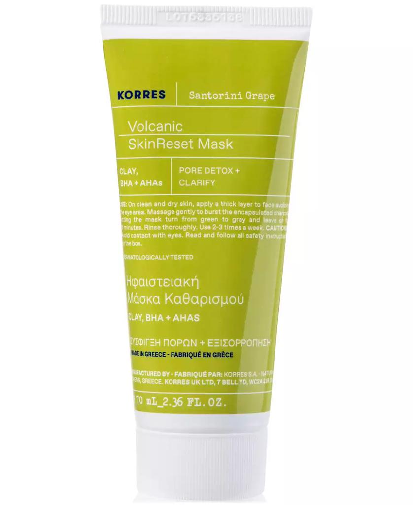 KORRES Santorini Grape Volcanic SkinReset Mask, 70 ml