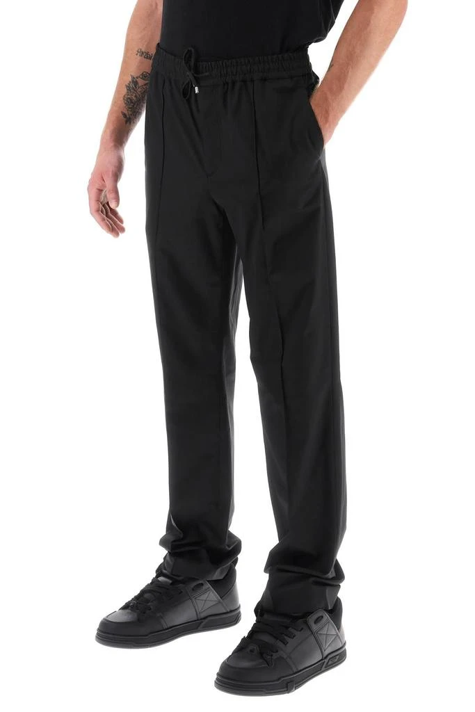 Valentino joggers in poplin 4