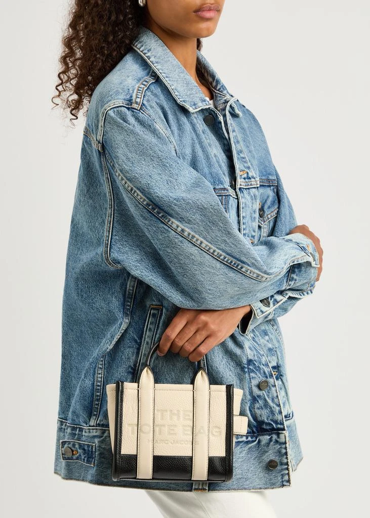 Marc Jacobs The Tote mini panelled leather tote 5