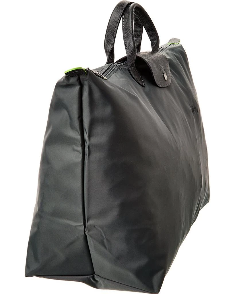 Longchamp Longchamp Le Pliage Green Medium Canvas & Leather Travel Bag 3