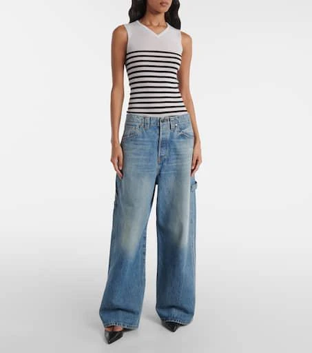 Khaite Sowen wide-leg jeans 2