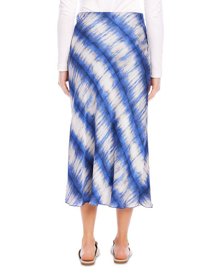 Karen Kane Printed Satin Midi Skirt