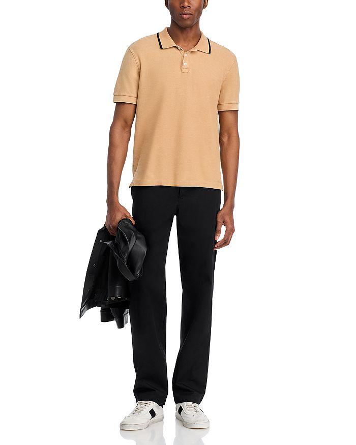 ATM Anthony Thomas Melillo Tipped Pique Polo Shirt