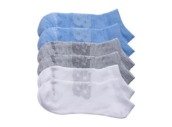 New Balance Flat Knit No Show Socks 6 Pack 2